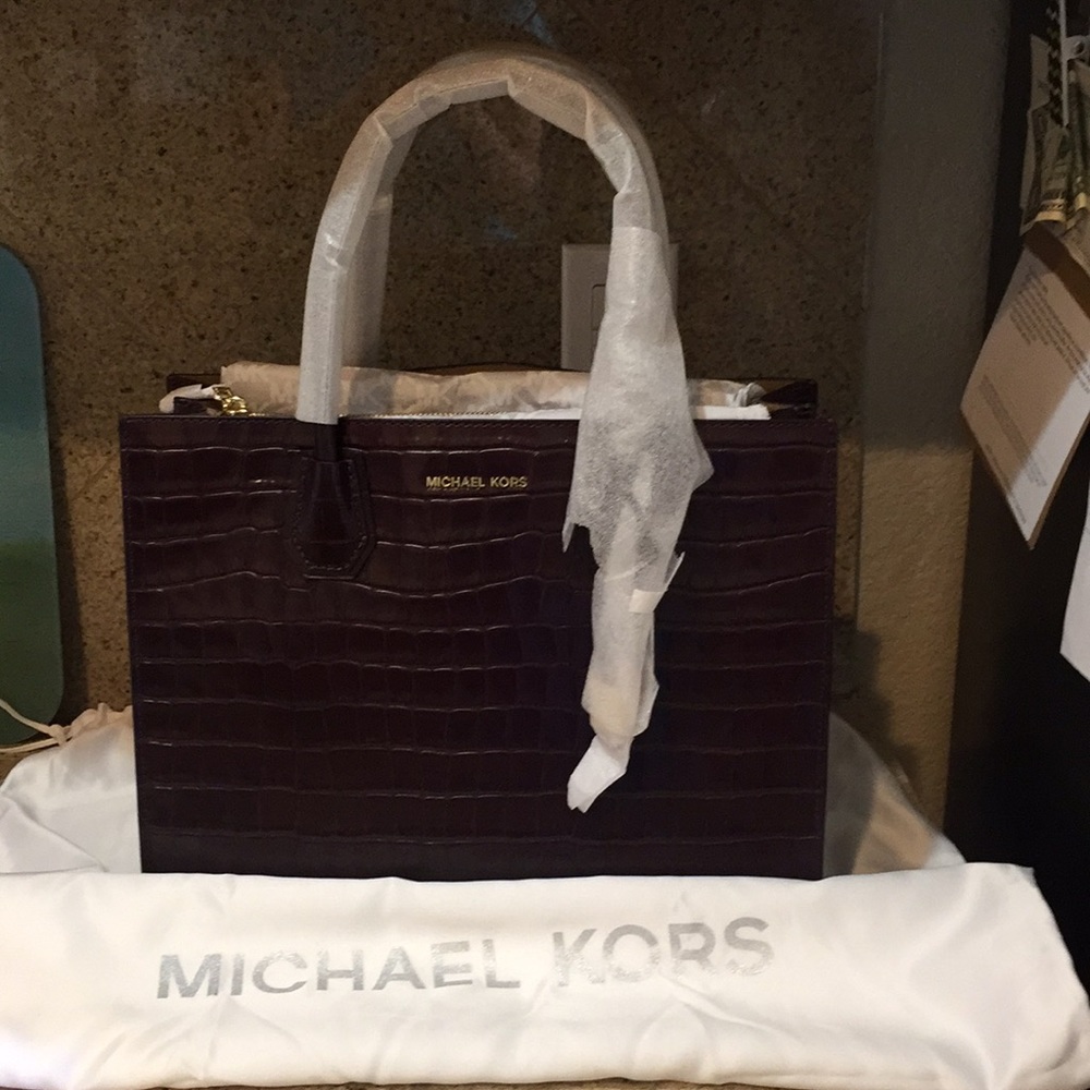 Michael Kors Croc bag.